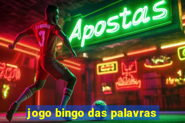 jogo bingo das palavras