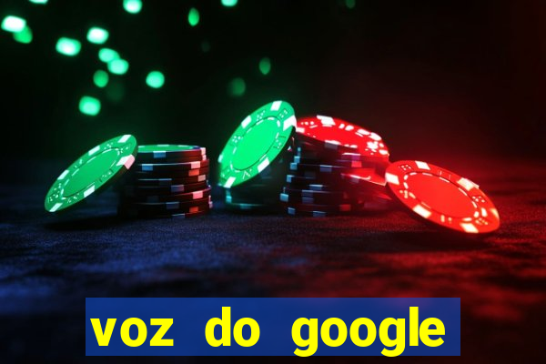 voz do google tradutor homem