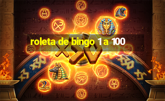 roleta de bingo 1 a 100