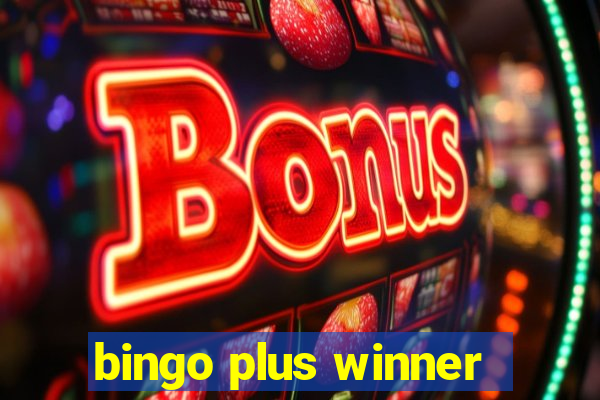 bingo plus winner