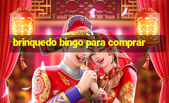 brinquedo bingo para comprar