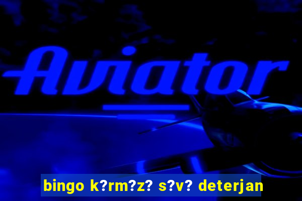 bingo k?rm?z? s?v? deterjan