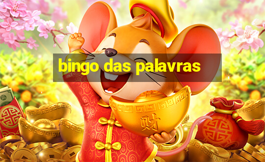 bingo das palavras