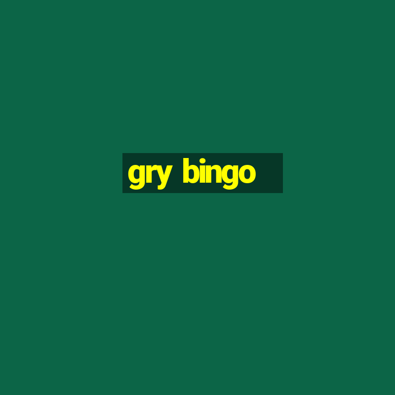 gry bingo