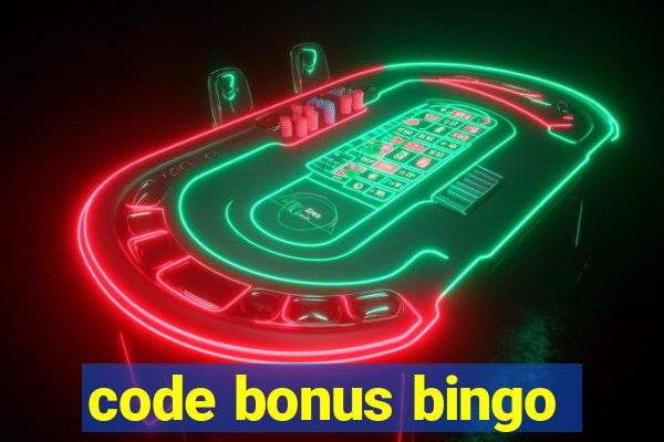 code bonus bingo