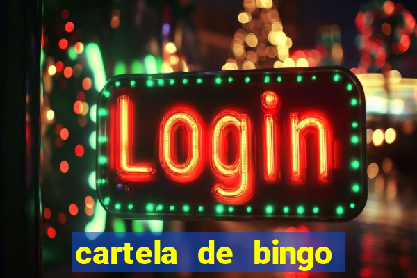 cartela de bingo para imprimir gratis