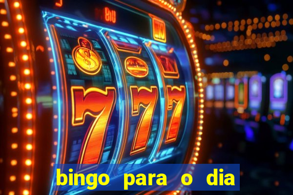 bingo para o dia do estudante