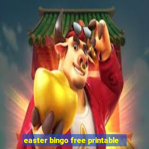 easter bingo free printable