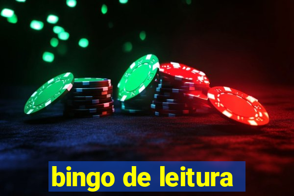 bingo de leitura