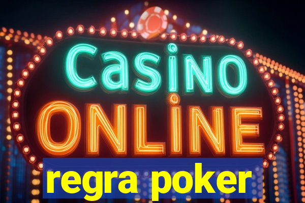 regra poker