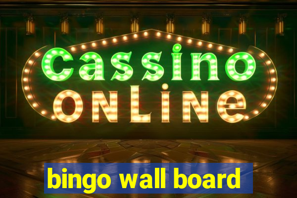 bingo wall board