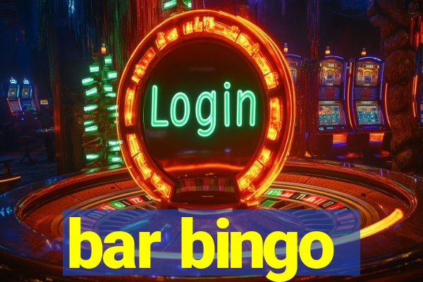 bar bingo