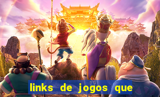 links de jogos que pagam dinheiro de verdade