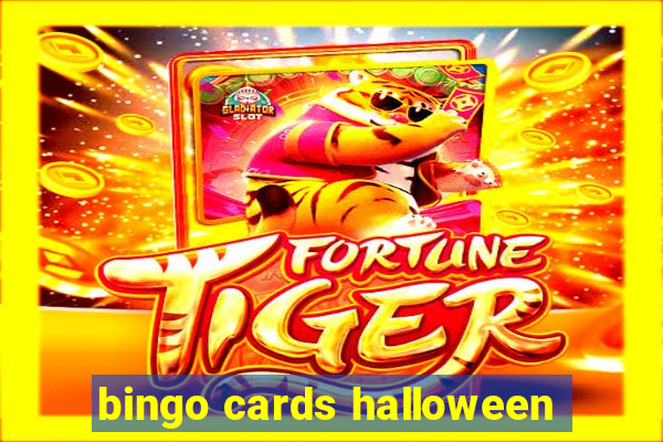 bingo cards halloween