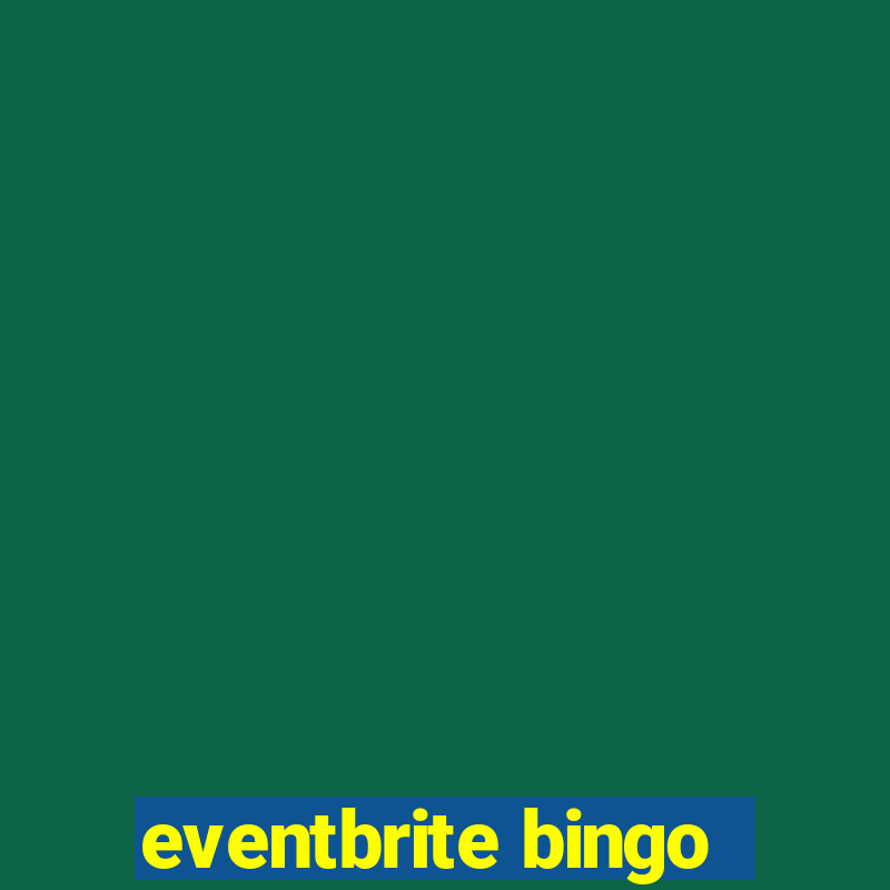 eventbrite bingo