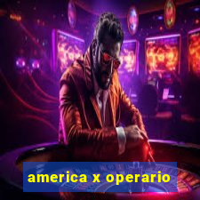 america x operario