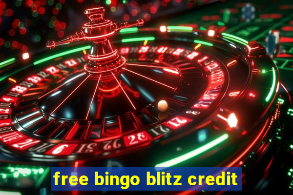 free bingo blitz credit