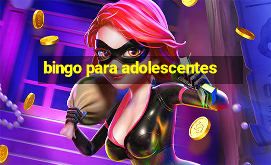 bingo para adolescentes