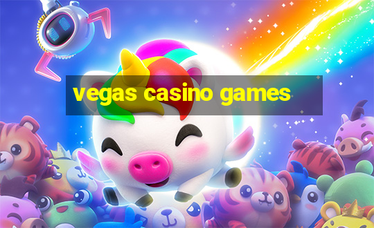 vegas casino games