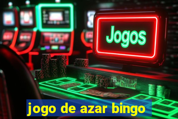 jogo de azar bingo