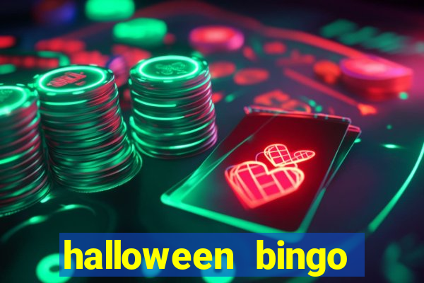 halloween bingo card maker