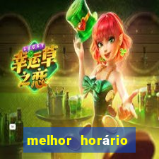 melhor horário para jogar fortune tiger de tarde