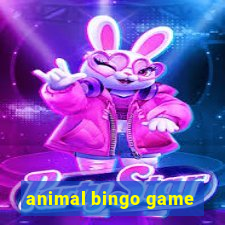 animal bingo game