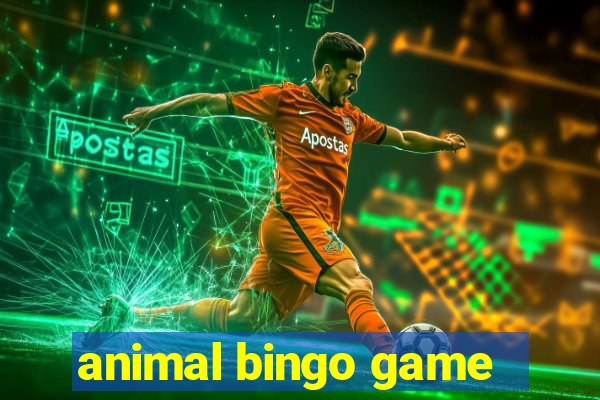 animal bingo game