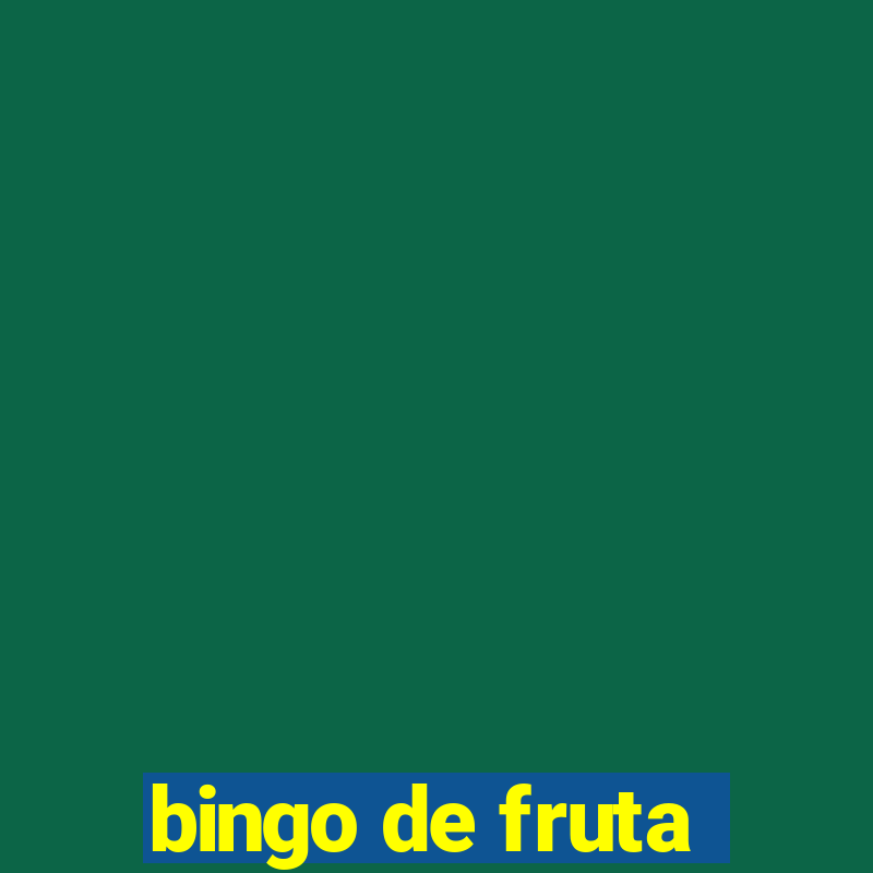 bingo de fruta