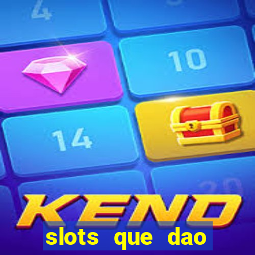 slots que dao bonus gratis