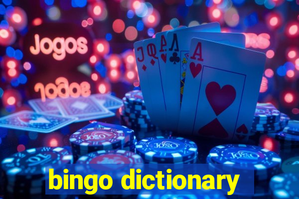 bingo dictionary