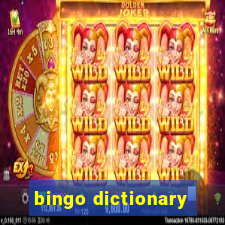 bingo dictionary