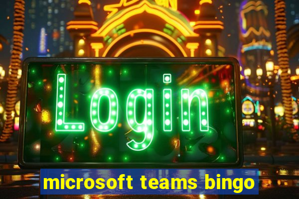 microsoft teams bingo