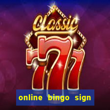 online bingo sign up bonus