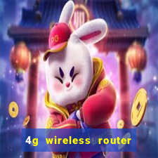 4g wireless router with sim card slot