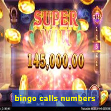 bingo calls numbers