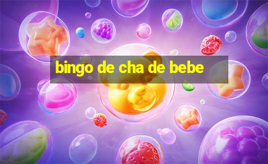 bingo de cha de bebe