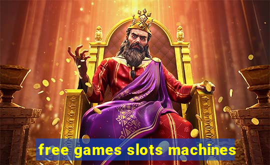 free games slots machines