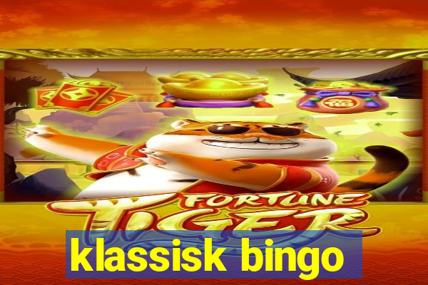 klassisk bingo