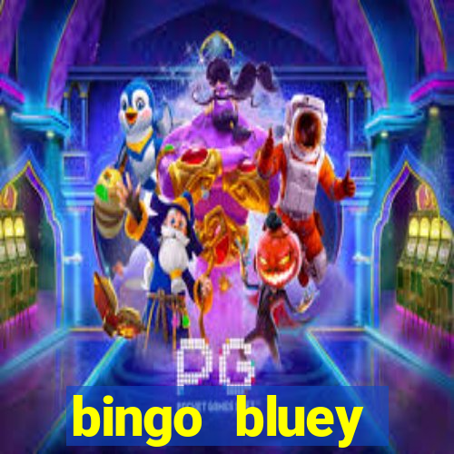 bingo bluey personajes png