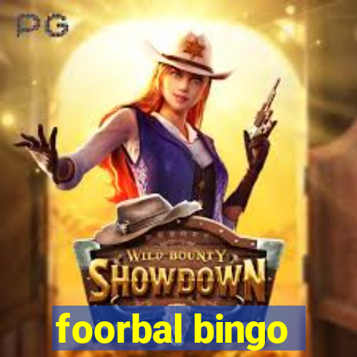 foorbal bingo