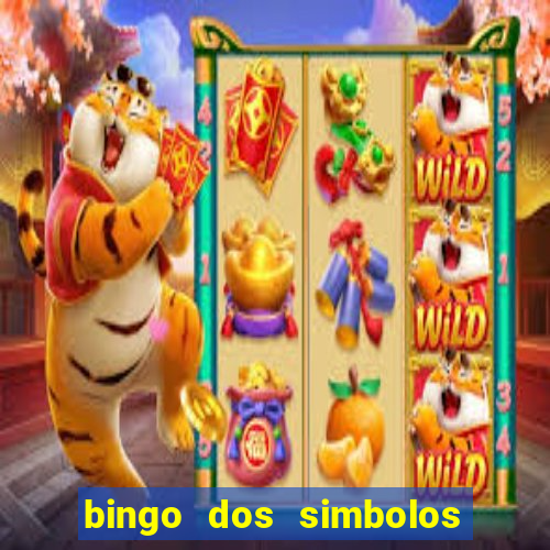 bingo dos simbolos da pascoa