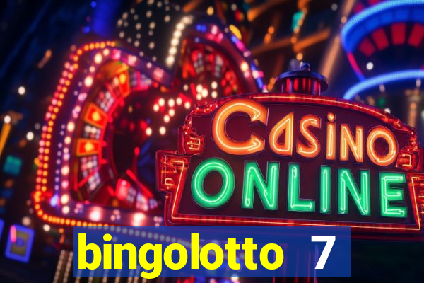 bingolotto 7 januari 2024