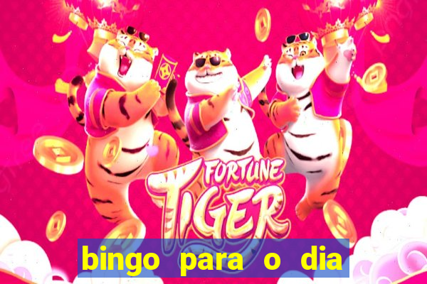 bingo para o dia da mulher