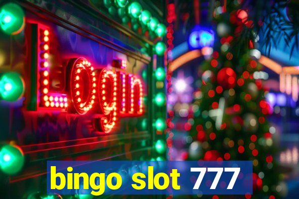 bingo slot 777