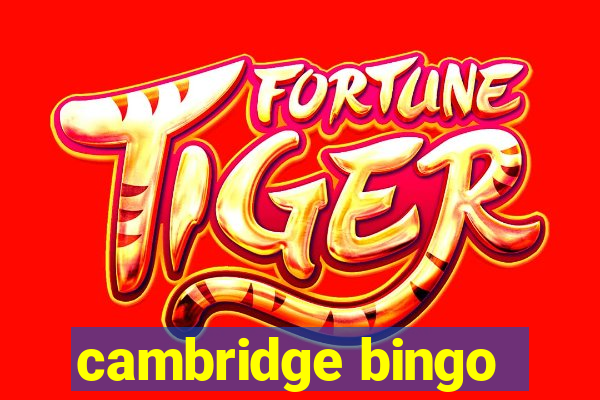 cambridge bingo