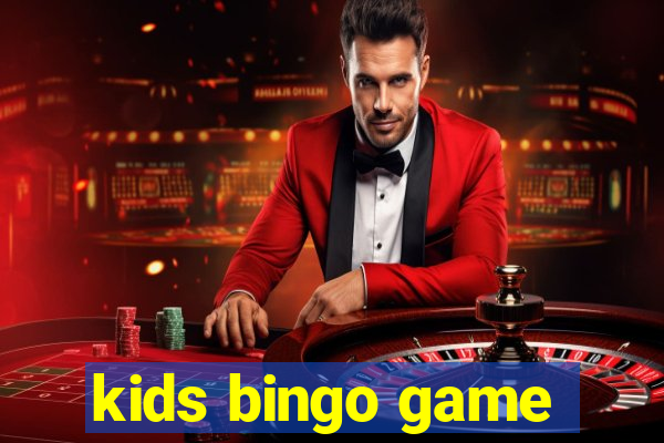 kids bingo game