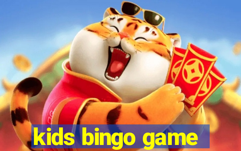 kids bingo game