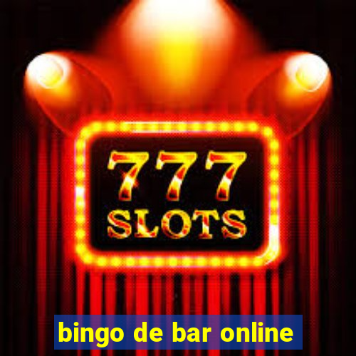 bingo de bar online