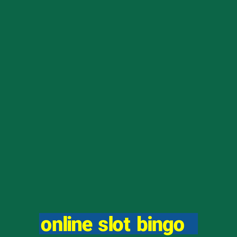 online slot bingo